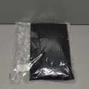 homing Rectangle Table Cloth Cover, Waterproof Polyester Elastic Fitted Tablecloth, Fits for 4 Foot Folding Tables, Washable Table Protector for Picnic, Camping, Outdoor (Black, 24" x 48")