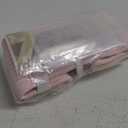 OIAHOMY Woven Basket, Gift Basket Empty with Gift Bags and Ribbons, Rope Baskets for Baby Showers, Storage Baskets with Handles for Nursery, Pet Toy Organizer - Mixed Pink (Medium: 13.5L*10W*6H)