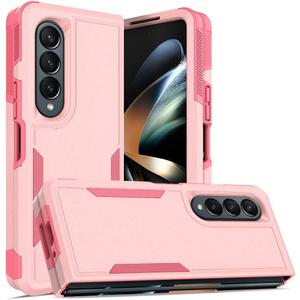 Case for Samsung Galaxy Z Fold 4 - Shockproof, Strong and Durable Phone Protective Case, Pink