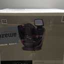 Chicco Fit360 Zip ClearTex Rotating Convertible Car Seat with Fit360 Mirror, 360 Degree Rotation for Rear-Facing and Forward-Facing Usage, Jet/Black