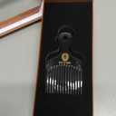 Premium Handmade 100% Oxhorn Anti-static Hair Pick Comb, for Long Thick Curly & Afro Hair and Beards
