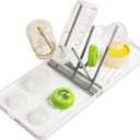 Baby Bottle Drying Rack, Foldable, For Travel, Bottle Stand, Drainer, Stand, Rack, Cup, Wash, Disinfection, Brush, Detergent, Easy to Clean, Easy to Carry, Baby Products, Baby Shower, Present