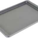 KitchenAid 13x18in Nonstick Aluminized Steel Baking Sheet, Contour Silver