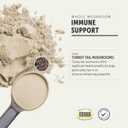 Turkey Tail Mushroom for Dogs - Whole, Organic Mushroom Extract - Over 50% Beta-Glucan - Third Party Tested, Made in The USA - No Grains No Fillers - 60 Day Large Dog Supply