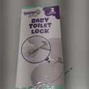 Toilet Locks Baby Proof (2-Pack) Ideal Baby Proof Toilet Lid Lock with Arm  No Tools Needed Easy Installation with 3M Adhesive  Top Safety Toilet Seat Lock  Fits Most Toilets, White