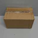 Dahey Artificial Eucalyptus Stems in Small Ceramic Vase Centerpiece Table Decorations Modern Farmhouse Decor Fake Eucalyptus Plants with Vase for Bathroom Kitchen Shelf Living Room Home Decor, White