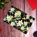 iMailer-10" x 13"(100pcs) Poly Mailer Mailing Shipping Black Flower Envelope Package Bags-Self Seal
