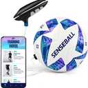 SenseBall Soccer Ball & App All-Level Size 3 | Daily Training Equipment for Young Players | Improve Skills & Control with Professional Soccer Coach Program 50+ Exercise Videos