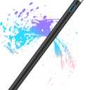 Stylus Digital Pen for Touch Screens, Active Pencil Fine Point Compatible with iPhone iPad and Other Tablets for Drawing and Handwriting (Black)