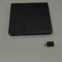 Ziweo External DVD Drive USB 3.0 Type-C CD Burner Portable CD +/-RW Drive DVD Player for ROM Rewriter Burner Compatible with Laptop Desktop PC Windows MacBook Linux Mac OS