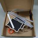 1 Gallon Glass Drink Dispensers For Parties 2PACK.Beverage Dispenser,Glass Drink Dispenser With Stand And Stainless Steel Spigot 100% Leakproof.Lemonade Dispenser With Ice Cylinder.Laundry Detergent