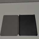 Amazon Kindle Paperwhite and Kindle Colorsoft Case, Lightweight and Water-Safe, Foldable Protective Cover - Fabric (Black)
