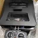 Hamilton Beach Electric Deep Fryer with 2 Baskets and Lid, 4.5 Liters / 19 Cups Oil Capacity, Temperature Control, View Window, Professional Style, 1800 Watts, Stainless Steel (35036)