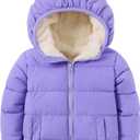 BFUSTYLE Toddler Winter Coats Hooded Infants Fleece Jacket Thickened Jacket for Baby Girls Boys 1-5T