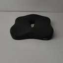 Max&Love Best Orthopedic Ergonomic Seat Cushion and Lumbar Support Pillow Cover Ergonomic Design Orthopedic Backrest for Back and Butt Pain Relief