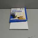 4.25" X 5.5" Matte White Shipping Labels Compatible with Inkjet and Laser Printers - 100 Sheets, 400 Total Printable Stickers for Mailing and Organization - Spartan Industrial Template R023