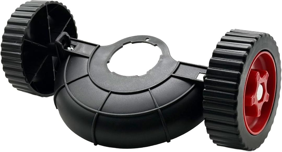 Universal Trimmer Support Wheel Attachment, Height-Adjustable Auxiliary Wheels for Weed-Eater, Replacement String Trimmer Wheel for Garden & Landscape Weeding