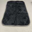 furrybaby Dog Bed Mat Flat Crate Mat with Anti-Slip Bottom Machine Washable Pet Kennel Pad for Dog Sleeping (M 30x19'', Grey Mat)