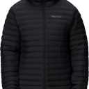 MARMOT Men's Echo Featherless Hoody - Hooded Lightweight Down-Alternative Jacket, Black, Small