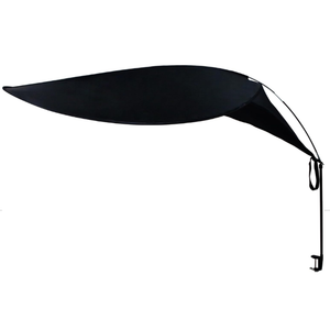 65" office cubicle desk shade,designed for light sensitive workers,idea for office cubicles and desk canopy,block overhead light Black（patent is on the way