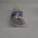 Trendy Queen Women's Oversized Cable Knit Crewneck Sweaters (Medium, Cream)