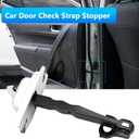 Car Door Check Strap Stopper, Car Door Hinge Stop Check Strap Limitery Compatible with Toyota Corolla Sedan 2014-2018, 68610-02250 68630-02240(Front)