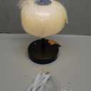 Oneach Portable Cordless Table Lamp, Rechargeable Battery Powered Lamp with Opal Glass Shade, 3-Way Dimmable LED Touch Mushroom Table Lamp for Bedroom, Bedside, Living Room, Dining Room, Patio, Pink