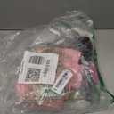 Oakgarden 3 Pack Long Sleeve Shirts for Women V Neck Lace Trim Loose Dressy Business Casual Top Blouse Fall Trendy Basic Tee(Pink, White, Black, Medium)