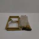 8FT Balloon Arch Stand Gold, Stable Round Arch Backdrop Stand Metal Frame for Wedding Birthday Parties Baby Shower Anniversary Ceremony Candy Table Christmas Decoration