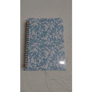 ISANOU Light Blue Preppy Bow Notebook Journal,Cute Gifts for Teen Girls Women,School Office Hardcover Spiral Notebook 5.5x8.3 Inch