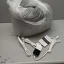 Sunbeam Electric Royal Luxe Microplush Heated Blanket, 12 Heat Settings, 12-Hour Auto Shut-Off, Fast Heating, Warm & Cozy, Machine Washable, Dove Gray Color, Full (84" x 72")