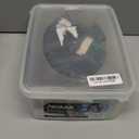 C9 LED Quick Clip Christmas Lights | Built-in Clip-One String Lights | 24 Purple, Blue, Green Bulbs | 16inch Foot Strand