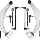 Control Arm, Front Suspension Kit Sway Bar Tie Rod Boot
