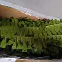 Fake Ferns - Set of 2 Faux Boston Ferns Large Artificial Plants, 40 Leaves per Bouquet, 35 Inches Large Artificial Ferns for Outdoors/Indoor Home, Office, Garden Decoration