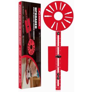 Upgraded Saker Router Milling Groove Bracket|Router Woodworking Tools|Cabinet Hardware Jig|Universal Router Circle Cutting Jig