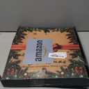 DANLI Outdoor Christmas Decoration Star String Lights,320 LED 16.4ft Christmas Lights Waterfall Tree Lights with 13" Topper Star,Plug-in Hanging Fairy Lights for Xmas New Year Holiday Party (multicolor+warm white)