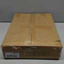 YAOHUOO 2-Tier Desktop Printer Stand with Fabric Drawer, Prtiner Table with Storage Shelf, Desk Organizer for Home Office, 3D Printer, Fax Machine, Scanner, 19.6"x14.9" Black