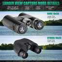 18x50 Professional Large View Binoculars for Adults with Upgraded Phone Adapter, Tripod and Tripod Adapter - Waterproof Binocular with BaK4 prisms for Bird Watching,Hiking,Outdoor Adventures
