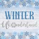 7x5FT Winter Wonderland Backdrop Winter Wonderland Scene Party Decorations F226