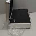 Security Lock Boxes - 18.9 x 14.6 x 6.3 Inch X-Large, Portable Locking Storage Totes with Dual Combination Locks, Medicine Lock Box, Lock Boxes for Personal Items, Cash & Briefcase - Silver