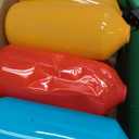 Christmas Decorations - 17Ft Christmas Giant Socket String Lights, with C26 Waterproof Jumbo Multicolored Light Bulb for Outdoor Indoor Outside Holiday Yard Garden Decor, 10 Lights