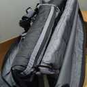 Back Seat Extender for Dogs-Upgraded Egg Crate Foam, Hard Bottom Dog Seat Cover for Truck Back Seat, Dog Hammock for Truck Crew Cab F150, RAM1500, Sierra, Silverado,Tundra, Titan (59x29)