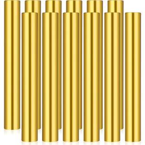 Hanaive 12 Pieces Relay Baton Sports Aluminum Track Baton Field Race Equipments for Running Race Team Corrosion Resistant for Students Office Clark Running Outdoor Field Race Tools