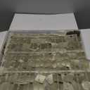 COKAOBE Light Gold Shimmer Wall Backdrop 24PCS Gold Sequins Backdrop Decoration Panels, Photo Backdrops for Birthday, Anniversary Wedding Engagement Decoration (Light Gold)