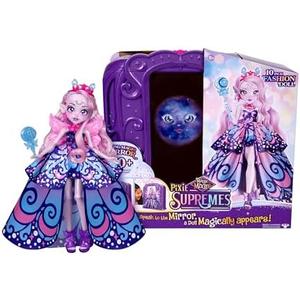 Magic Mixies Pixie Supremes Magic Mirror. Luna The Butterfly Pixie Supreme. Mix Magic Potion, Find Moonstone, Release to Reveal a Premium 10.5" Pixie Supreme Doll. 50+ Lights & Sounds. Fortune Teller