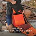 GORUCK Rucker 4.0 20L Black - Purpose Built Rucking Backpack, Military Weight Training Rucksack w/Ruck Plate Pocket and Extra Padded Straps