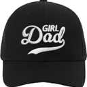 Girl Dad Hat Fathers Day Dad Gifts from Daughter Wife Mens Trucker Hats Baseball Cap Birthday Gift for Husband