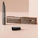 AWROSE Eyebrow Pencil, 2 Pack 3D Waterproof Microblading Eyebrow Pen 4 Fork Tip Tattoo Pencil, Precise Natural Magic Eye Brow Pen with Hair Like Strokes, 4 Points Multi-Used Eye Brow Pencils for Women