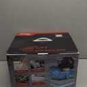 Rosewill Mattress Vacuum Cleaner: 450W 16Kpa Strong Suction, 253.7nm UV-C Light, Ultrasonic & High Heating Tech, Dual Dust Cup, Corded - Metallic Grey