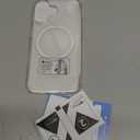 FNTCASE for iPhone 16 Case Clear: Magnetic Phone Cases with Screen Protector Drop Proof Compatible with Magsafe Slim Anti Yellowing Rugged Shockproof Protective Transparent Cell Cover (A-Clear)